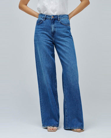 JEANS FEMME WIDE LEG DENIM DENIM