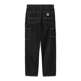 JEANS HOMME SINGLE KNEE NOIR NOIR