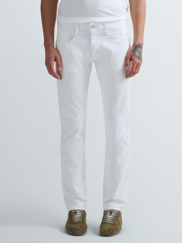 JEANS HOMME ANBASS BLANC BLANC