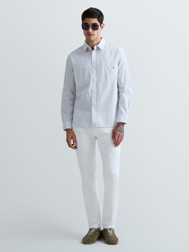JEANS HOMME ANBASS BLANC BLANC