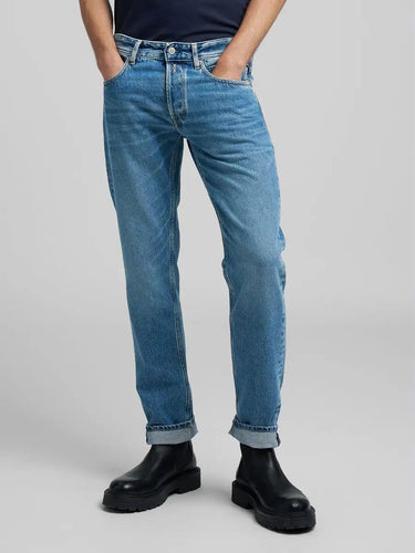 JEANS HOMME GROOVER STRAIGHT FIT DENIM LT DENIM LT