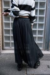 JUPE FEMME JIWEL MESH NOIR NOIR