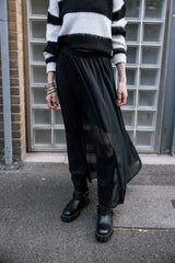 JUPE FEMME JIWEL MESH NOIR NOIR