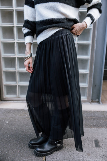 JUPE FEMME JIWEL MESH NOIR NOIR