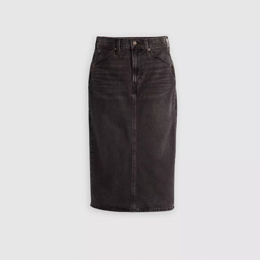 JUPE FEMME HR BACK SPLIT NOIR NOIR