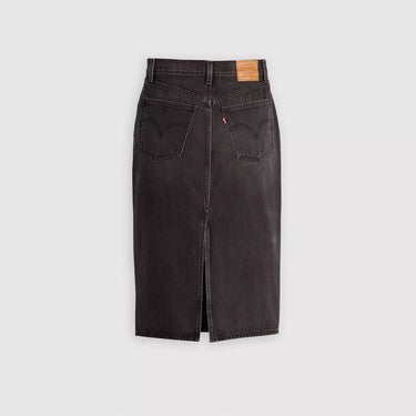 JUPE FEMME HR BACK SPLIT NOIR NOIR