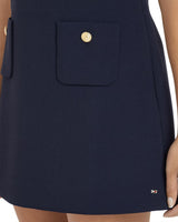 JUPE FEMME PUNTO SHORT SKIRT MARINE MARINE