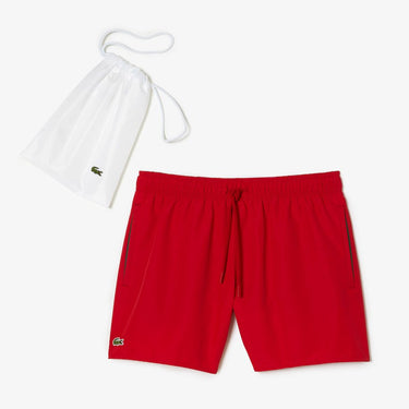 MAILLOTS DE BAIN HOMME LACOSTE ROUGE ROUGE