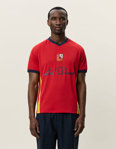 MAILLOTS DE FOOTBALL HOMME SPAIN ROUGE ROUGE