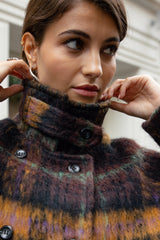 MANTEAU FEMME MAEME CHECKS ORIGINAL ORIGINAL