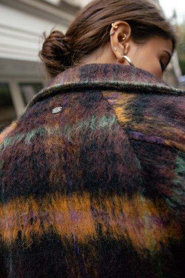 MANTEAU FEMME MAEME CHECKS ORIGINAL ORIGINAL