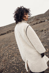 MANTEAU FEMME MURFFY FUR ECRU ECRU