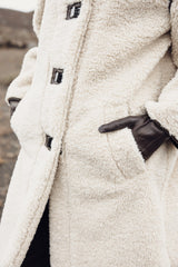 MANTEAU FEMME MURFFY FUR ECRU ECRU