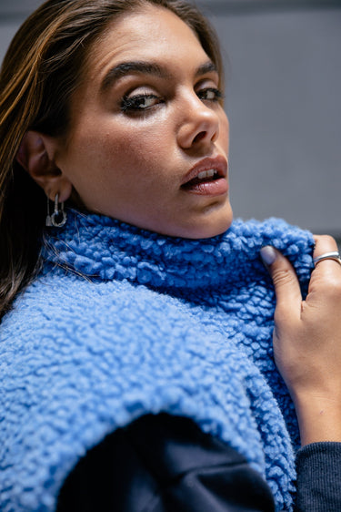 MANTEAU FEMME VIANCA SHERPA TURKISH SEA TURKISH SEA