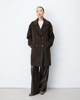 MANTEAU FEMME ALOIS CHOCOLAT CHOCOLAT
