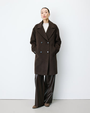 MANTEAU FEMME ALOIS CHOCOLAT CHOCOLAT