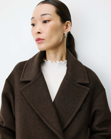 MANTEAU FEMME ALOIS CHOCOLAT CHOCOLAT