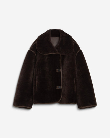 MANTEAU FEMME AMELIO CHOCOLAT CHOCOLAT