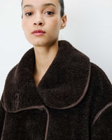 MANTEAU FEMME AMELIO CHOCOLAT CHOCOLAT