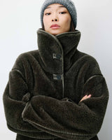 MANTEAU FEMME AMELIO KAKI KAKI