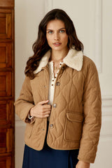 MANTEAU FEMME NATTIA BEIGE BEIGE