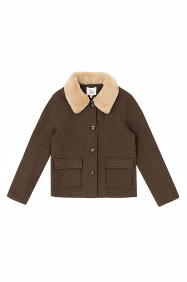 MANTEAU FEMME NATTIE MARRON MARRON