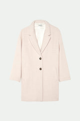 MANTEAU FEMME MI-LONG NATUREL NATUREL