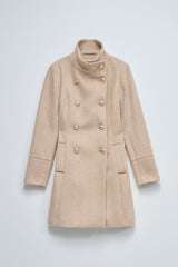 MANTEAU FEMME BEIGE BEIGE