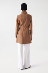 MANTEAU FEMME CAMEL CAMEL