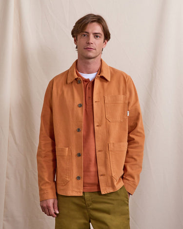 MANTEAU HOMME LORGE ROUGE ROUGE