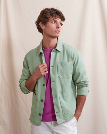 MANTEAU HOMME LORGE VERT VERT