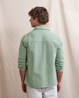 MANTEAU HOMME LORGE VERT VERT