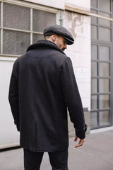 MANTEAU HOMME DARIL NOIR NOIR