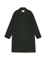 MANTEAU HOMME SOLID WOOL VERT VERT
