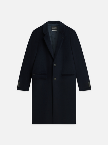 MANTEAU HOMME CLASSIC WOOL MARINE MARINE