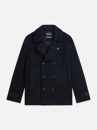 MANTEAU HOMME WOOL MARINE MARINE