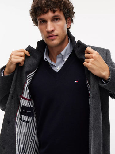 MANTEAU HOMME NY WOOL MIX GRIS GRIS