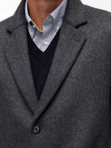 MANTEAU HOMME NY WOOL MIX GRIS GRIS