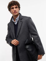 MANTEAU HOMME NY WOOL MIX GRIS GRIS