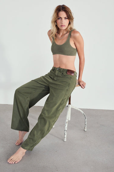 PANTALON FEMME ATHENA SOFTY KHAKI KHAKI