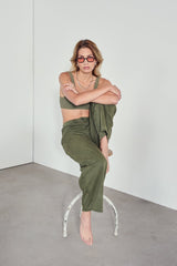 PANTALON FEMME ATHENA SOFTY KHAKI KHAKI