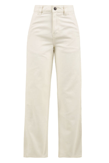 PANTALON FEMME ECRU ECRU