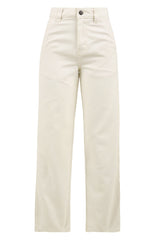 PANTALON FEMME ECRU ECRU
