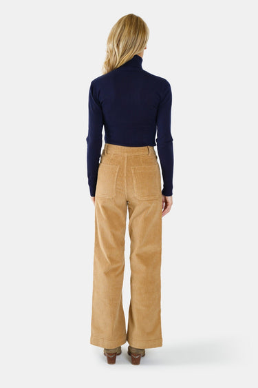 PANTALON FEMME FAUVE CAMEL CAMEL