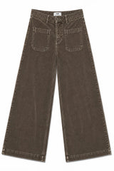 PANTALON FEMME LUCIA MARRON MARRON