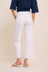 PANTALON FEMME LUCIA WHITE WHITE