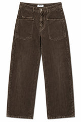 PANTALON FEMME LYA MARRON MARRON
