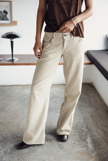 PANTALON FEMME AGATHA VELUTO OVERCAST OVERCAST