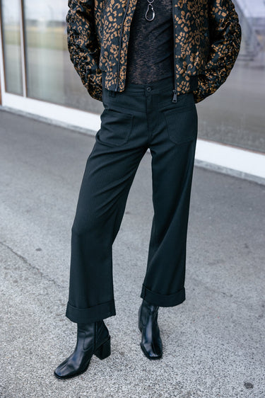 PANTALON FEMME ALICE CASCADA NOIR NOIR