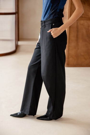 PANTALON FEMME CASSIE EVENOS NOIR NOIR